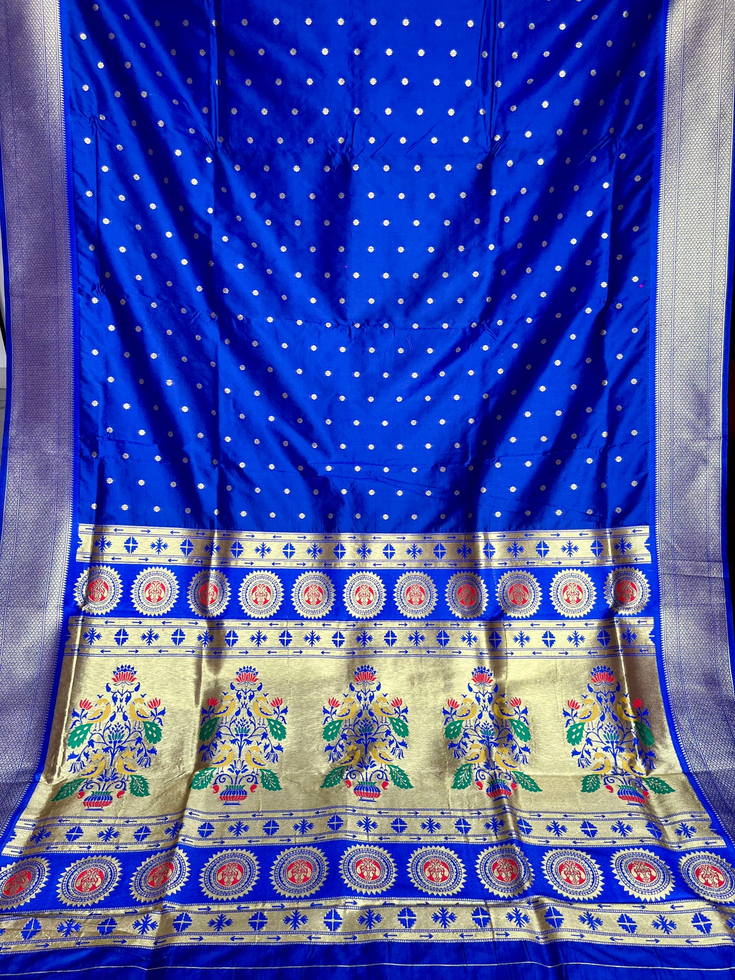 BLUE KALANJALI PAITHANI