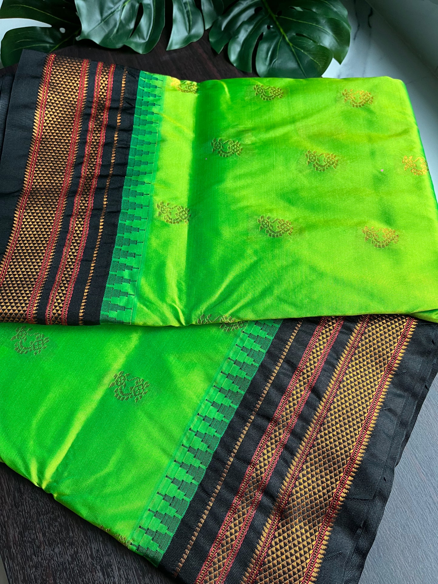 PARROT GREEN TEMPLE IRKAL PAITHANI