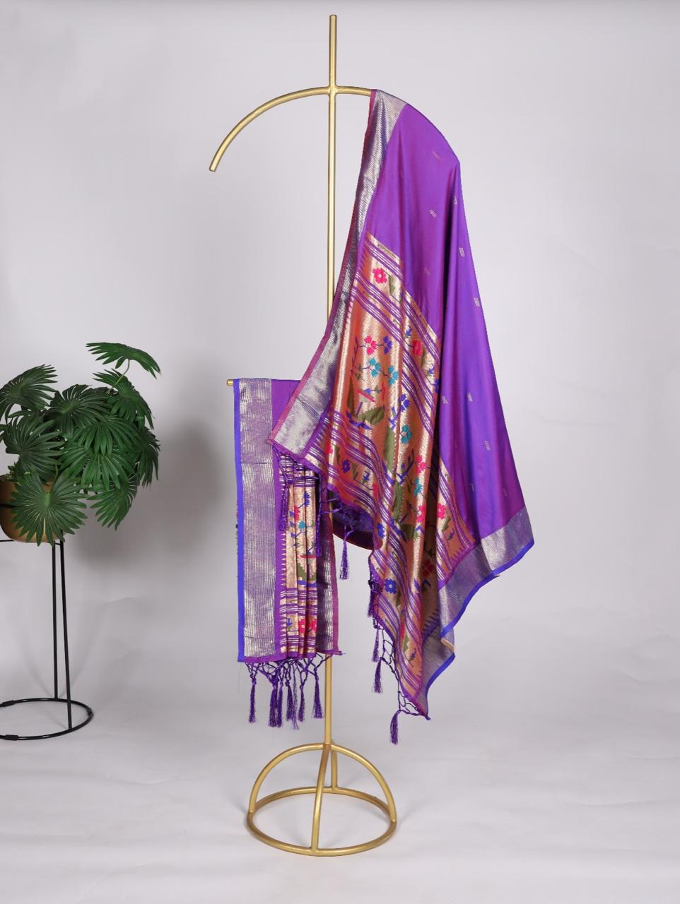 PURPLE ORCHID DUPATTA